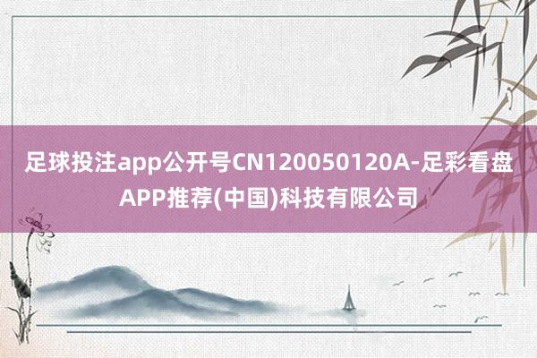 足球投注app公开号CN120050120A-足彩看盘APP推荐(中国)科技有限公司